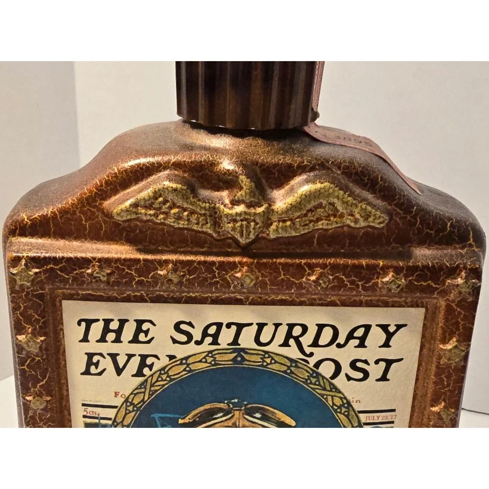 Beam Bicentennial Limited Series 1976 Bourbn Whisky Decanter Norman‎ Rockwell